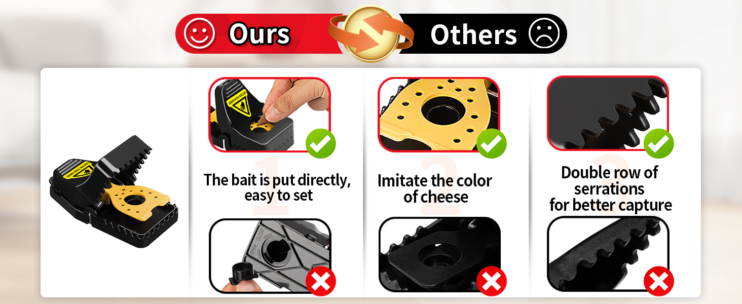 Mouse Trap, Mice Traps That Work Best Snap Traps for Small Mice and Mouse