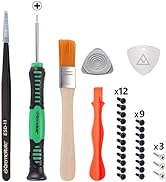 eXtremeRate Cross Screwdriver Set Opening Tools Repair Kits for PS5 Controller with Spare Screws ...