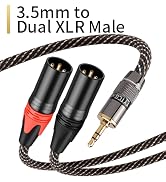 3.5mm to Dual XLR Male