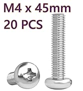 M4x45 machine screws