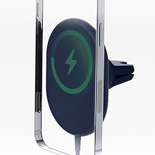 MagSafe wireless charging air vent cell phone holder iphone car mount wireless car charger iphone 14