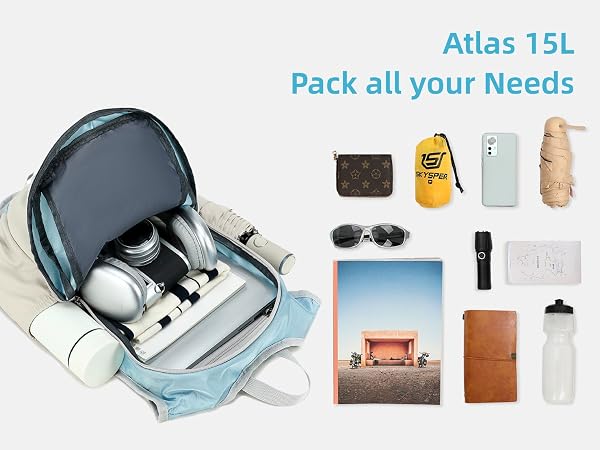 small hiking backpack