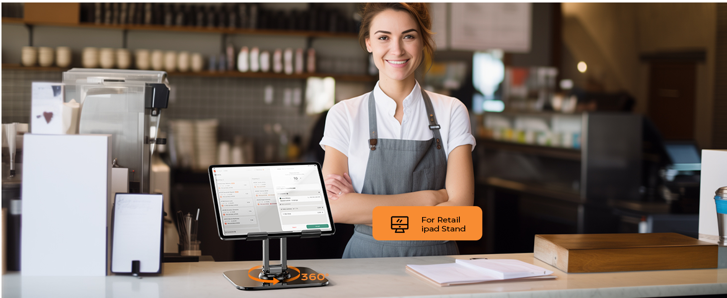 Business Showcase ipad stand for desk