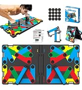 Large Push Up Board, 46 in 1 Foldable Pushup Fitness Stands, Portable Strength Training Equipment...