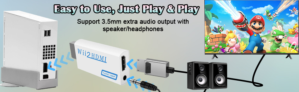 wii adapter to hdmi