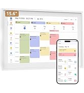 Robtomp 15.6" Digital Calendar Family Electronic Calendar & Chore Chart,Wall/Desk Planner Smart H...