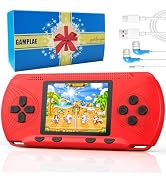 Handheld Game for Kids, Portable Video Game Player Preloaded 258 Retro Video Games & 3 Cartridges...