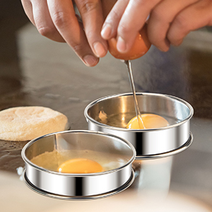 Double Rolled Nonstick Round Cake Ring
