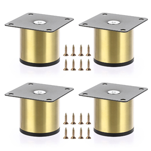 golden couch legs 2 inch