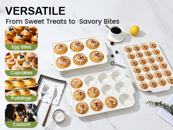 silicone muffin pan for baking