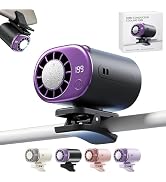 CBDYWVR 2026 Car Clip On Air Conditioner Fan with 16°C Semiconductor Cooling Chips, 199 Speeds Ad...