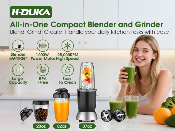 smoothie blender and grinder combo