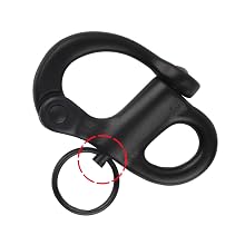 firefighter accessories quick release shackle