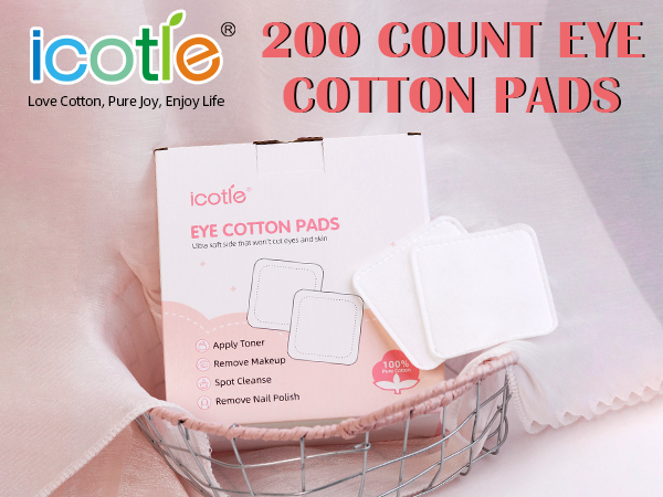 200-Count Eye Cotton Pads