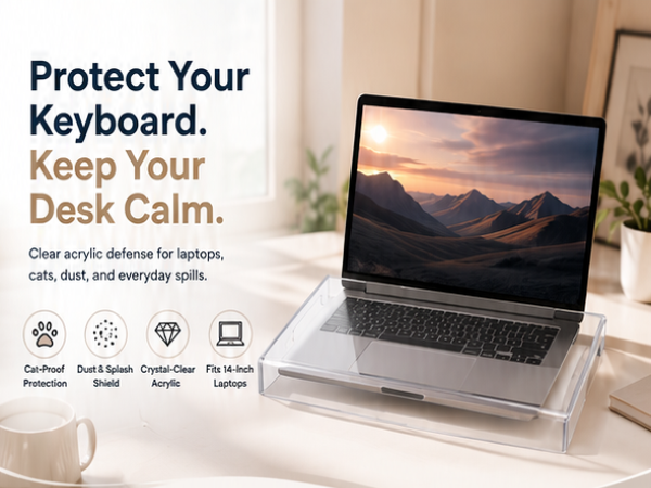 Clear Acrylic Keyboard Cover
