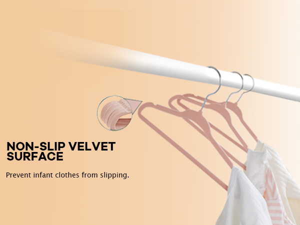 baby velvet hangers