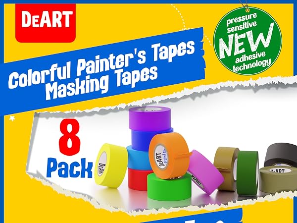 paper tape colored masking tape colored tape painters tape kids tape colorful tape