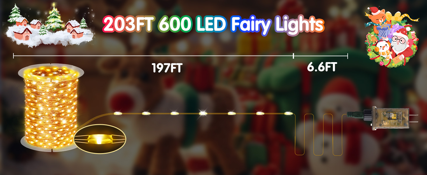 fairy lights plug ln