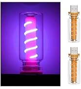 2 PCS Retro Car Lamps,Plug-in USB Led Interior Atmosphere Lights with Touch and Dimmable,Car USB ...