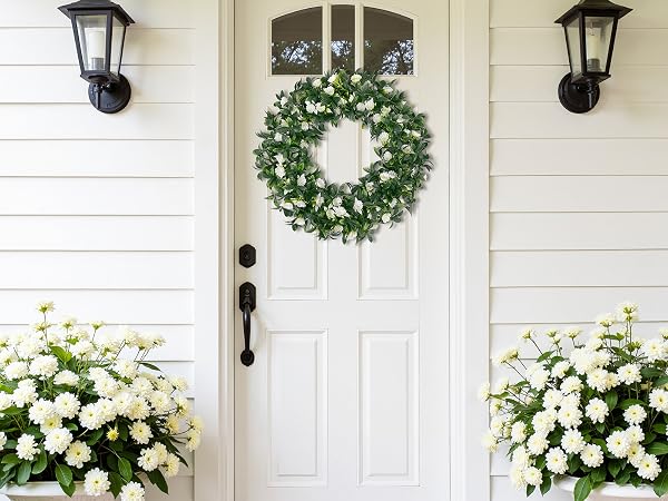 green wreath