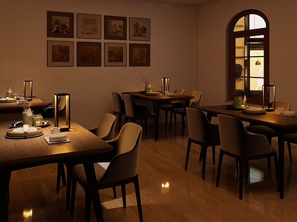 Wireless Coffee Lamp for Cafes