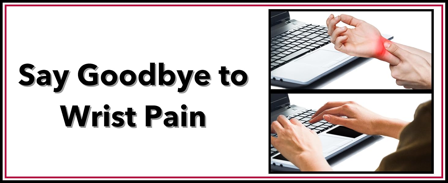 computer accessories for carpal tunnel laptop slip pads slim keyboard pad