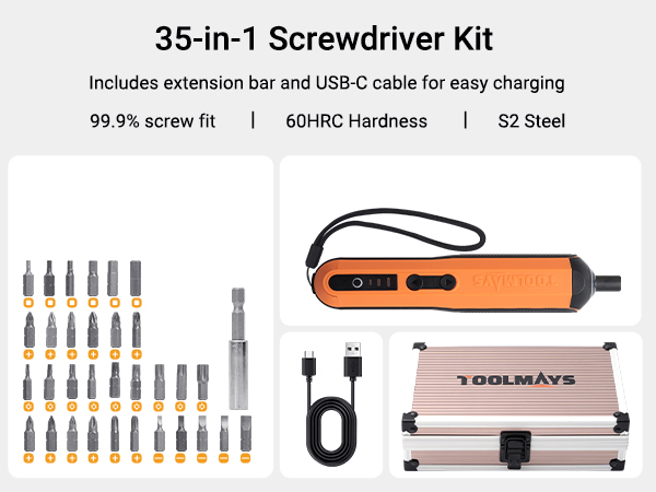 Toolmays Screwdriver kit