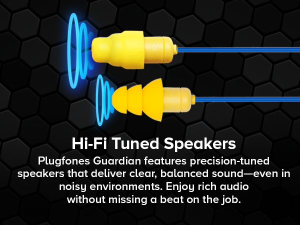 plugfones earplugs with audio earmuffs galaxy look decibel defense muffs jobsite glasses pass mic