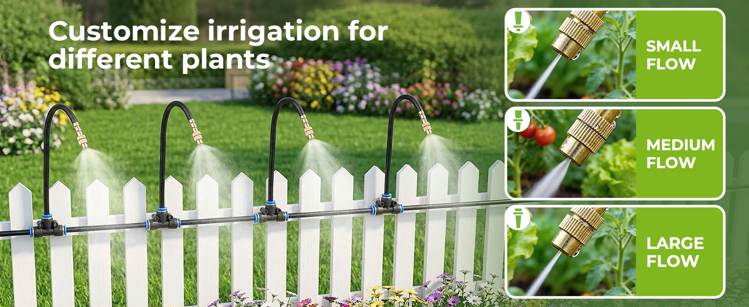 irrigation system for garden