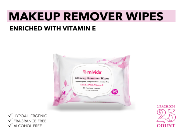 mivida Makeup remover Wipes