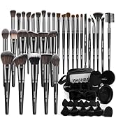 MAANGE Makeup Brushes 54 Pcs Makeup Tool Set, Multi-functional Makeup Kit Premium Synthetic Brush...