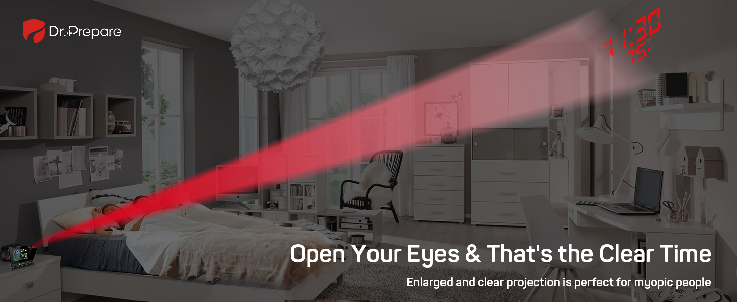 Projection Alarm Clock