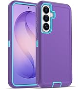 Jelanry Case for Samsung Galaxy S26, Heavy Duty Rugged & Dual-Layer Shockproof Dropproof Protecti...