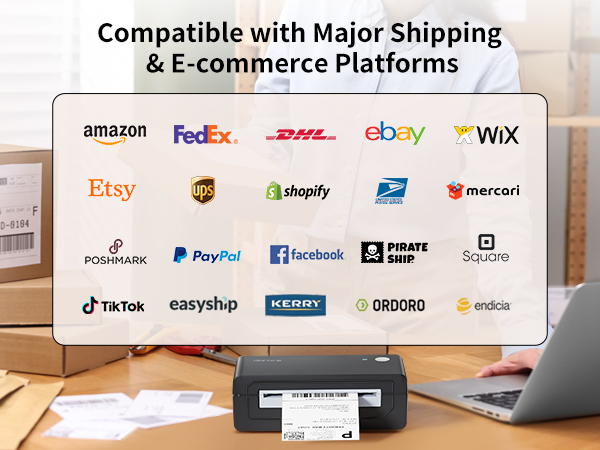 shipping label printer