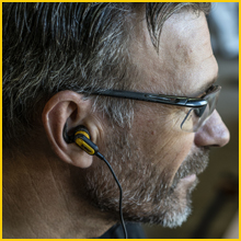 comfort-fit ear cushions