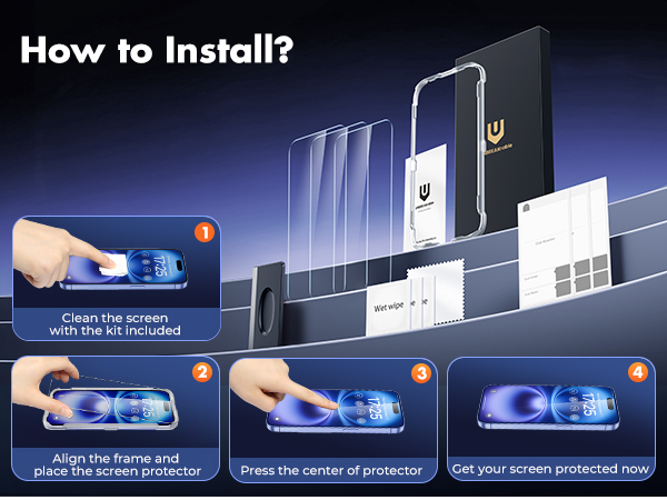 iphone screen protector 16