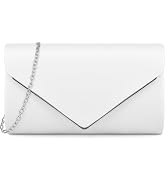 TINDTOP Clutch Purses for Women, PU Leather Formal Evening Bags Shoulder Party Handbags Wedding C...
