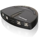 IOGEAR 4-Port USB 2.0 Automatic Printer Switch, GUB431