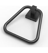 RUACQ Towel Ring,Square Base Hand Towel Ring,Stainless Steel Hand Towel Holder for Bathroom Wall,...