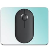 Dapesuom Small Mouse Pad, 5 x 6 Inch Thick Rubber Premium-Textured Non-Slip Portable & Washable M...