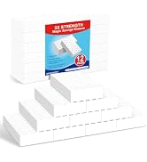 12 Pack Magic Cleaning Sponge Erasers, 5X Density Long Lasting Melamine Sponge Shower and Tub Scr...