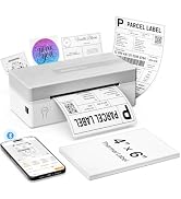 Rongta Shipping Label Printer Bluetooth 4x6 Thermal Label Printer, White | Wireless Thermal Label...