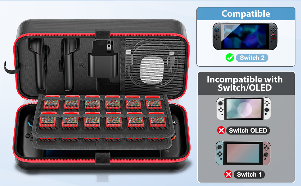 All-in-one Switch Carrying Case Perfects Your Needs
