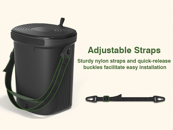 garbage can for car