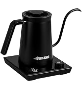MHW-3BOMBER Gooseneck Electric Kettle, ±1? Temperature Control Kettle with LED Display and 90°Ver...