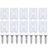 iNextStation Neon LED Accessories 10pcs led neon mounting Clips and 10pcs sxrews