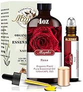 Rose Essential Oil-Rose Fragrance Oil 4.33oz (130ml)-100% Pure Natural Scent for Diffusers, Candl...