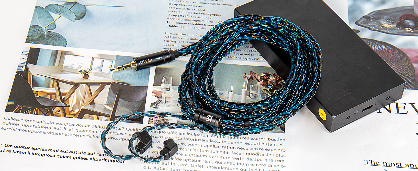 kbear st12 plus 2m iem cbale