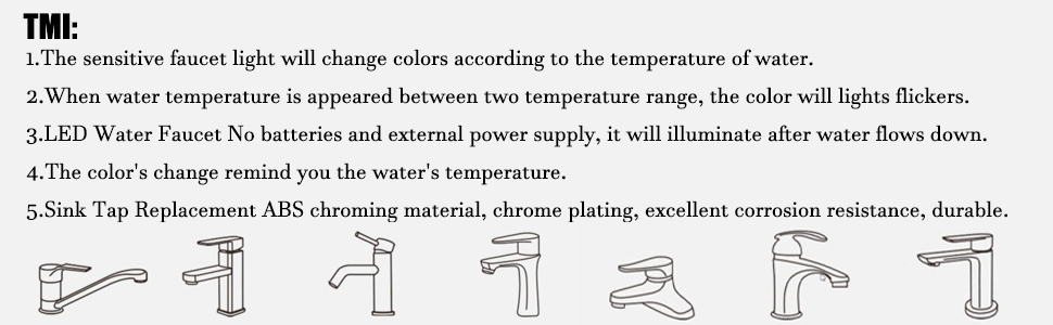 LED Water Faucet