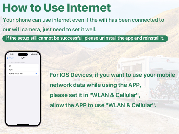 Connect to Internet-IOS
